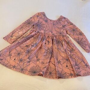 Pink Spider Web Dress